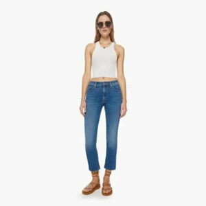 MOTHER Midrise rider ankle ride on jeans size 26 B1642